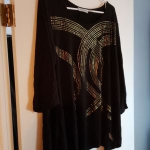 NWOT Avenue asymmetrical top. Size 18/20